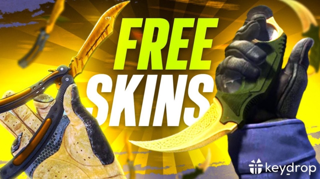 Free skins on Key-Drop in 2023